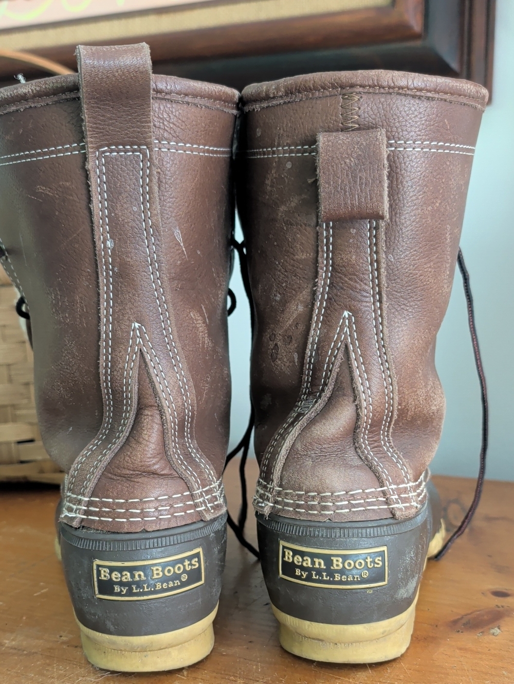LL.Bean Shearling Lined Duck Boots - Picture 3 of 6